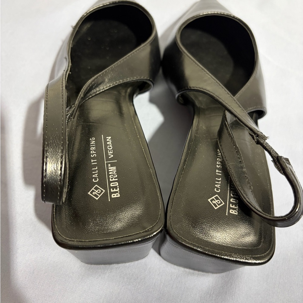 Call It Spring Elegant Black Heels - Picture 7 of 11